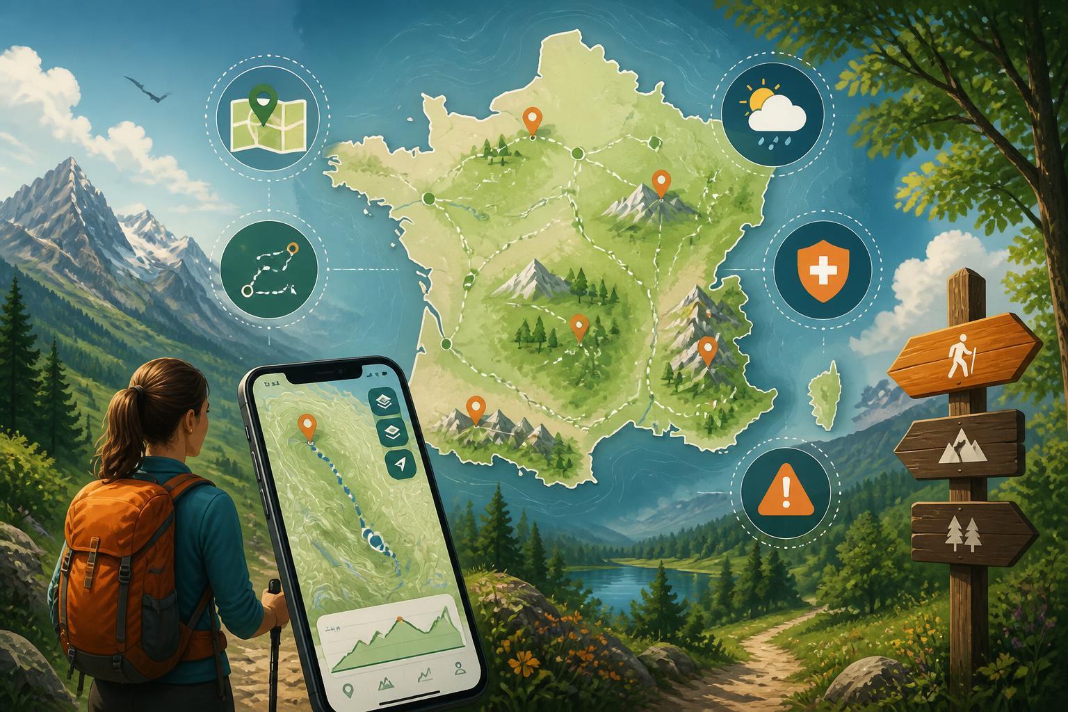 découvrez les meilleures applications pour la randonnée en france, idéales pour planifier vos sorties, suivre vos parcours et profiter pleinement de la nature.