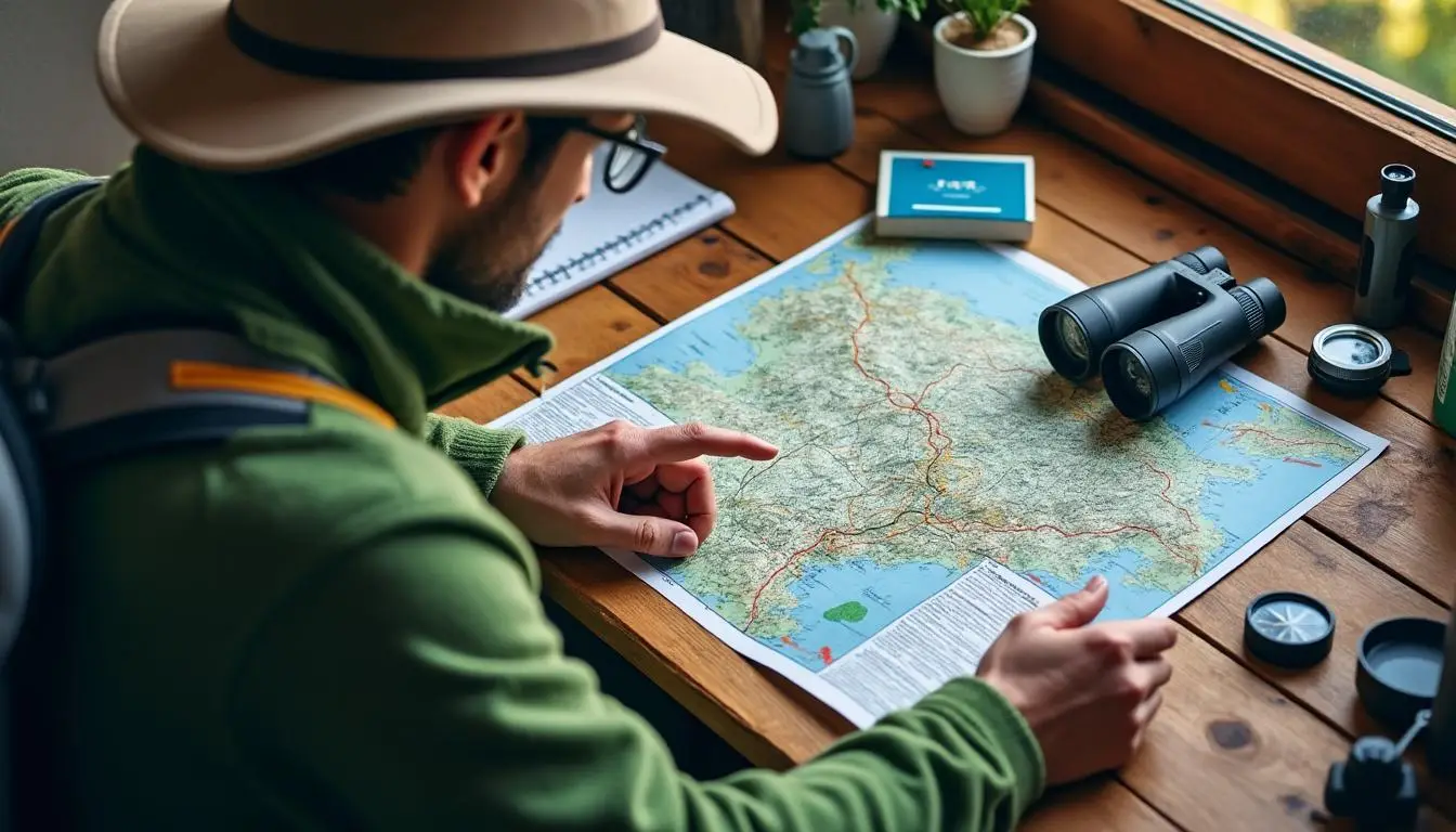 découvrez comment lire une carte de randonnée facilement pour mieux vous orienter lors de vos excursions en plein air.