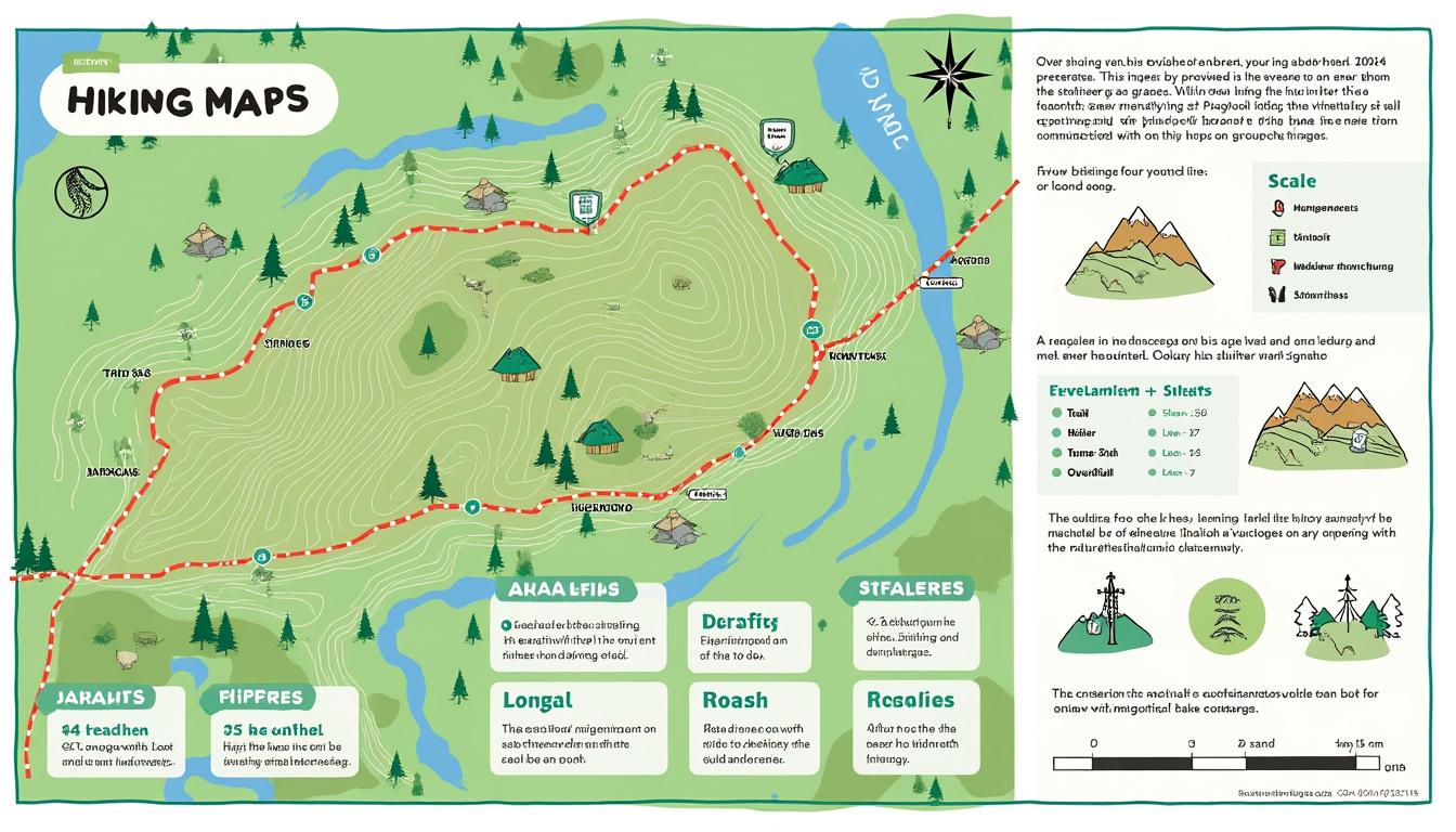 Comment lire une carte de randonnée découvrez comment lire une carte de randonnée facilement pour préparer vos excursions en pleine nature en toute sécurité.