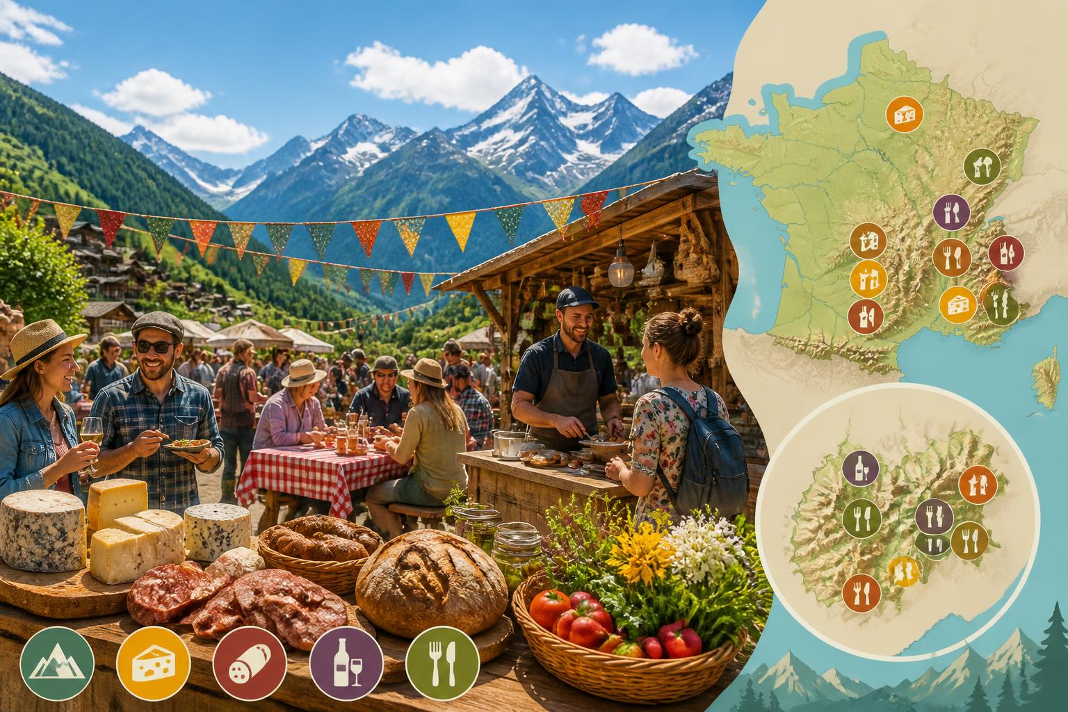 découvrez les festivals gastronomiques en régions de montagne, où saveurs authentiques et paysages pittoresques se rencontrent pour une expérience culinaire inoubliable.