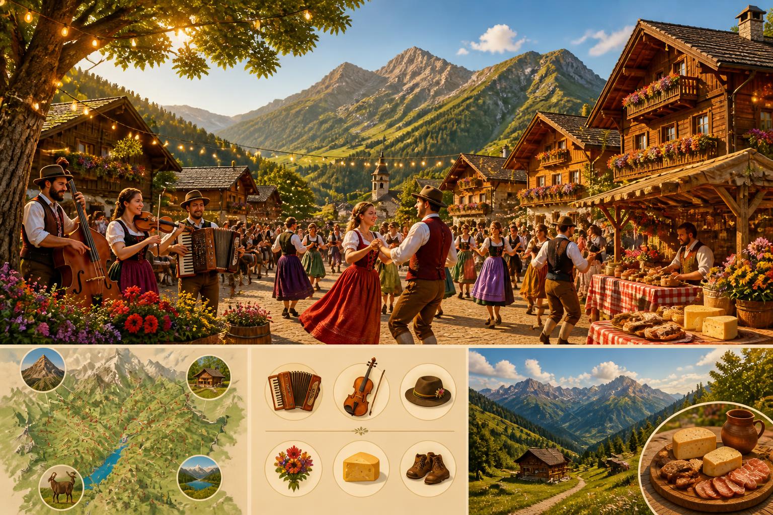 Les meilleures randonnées gourmandes en France découvrez les fêtes de village en montagne incontournables, alliant traditions, convivialité et paysages exceptionnels pour des moments inoubliables.