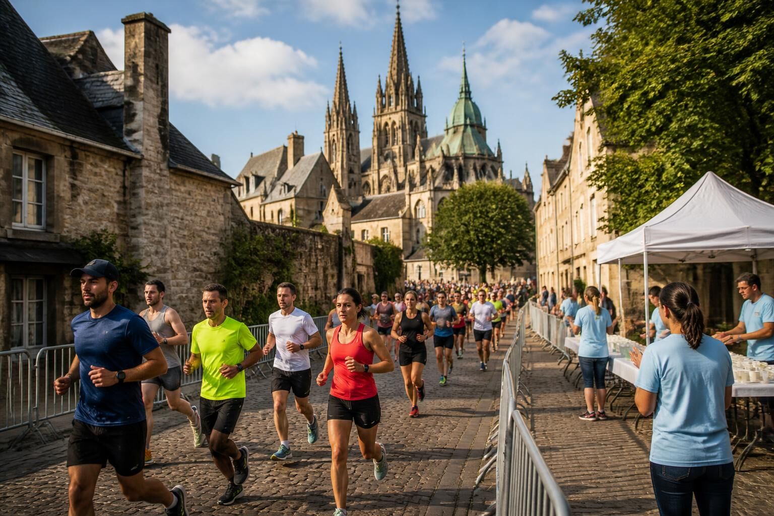 Découvrez les parcours et les modalités d'inscription pour les Foulées de Bayeux 2026. Préparez-vous à participer à cet événement sportif incontournable en Normandie.