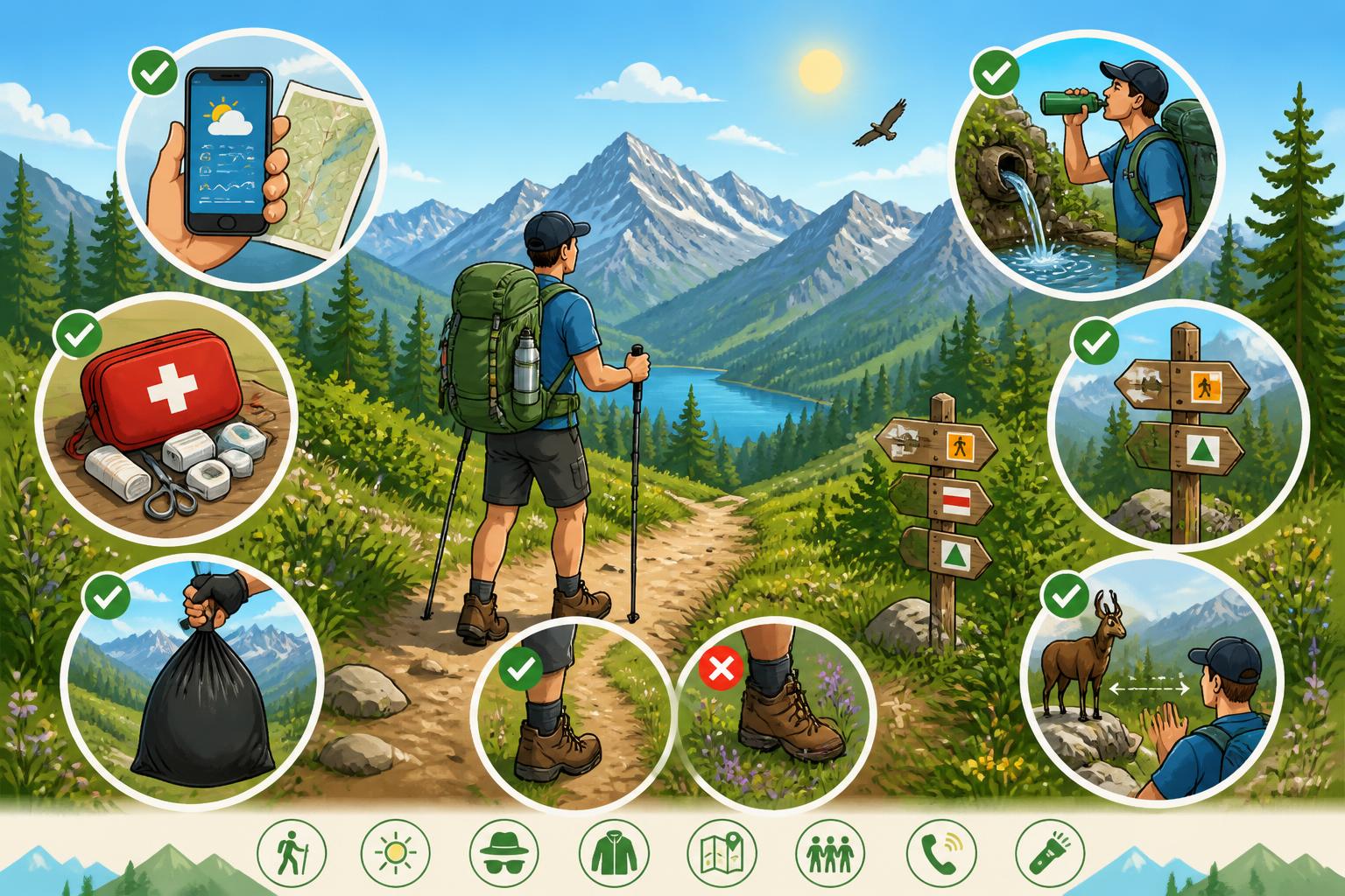 découvrez les bons réflexes à adopter pour une randonnée sécurisée et respectueuse de la nature en milieu naturel. conseils pratiques pour profiter pleinement de vos aventures en plein air.