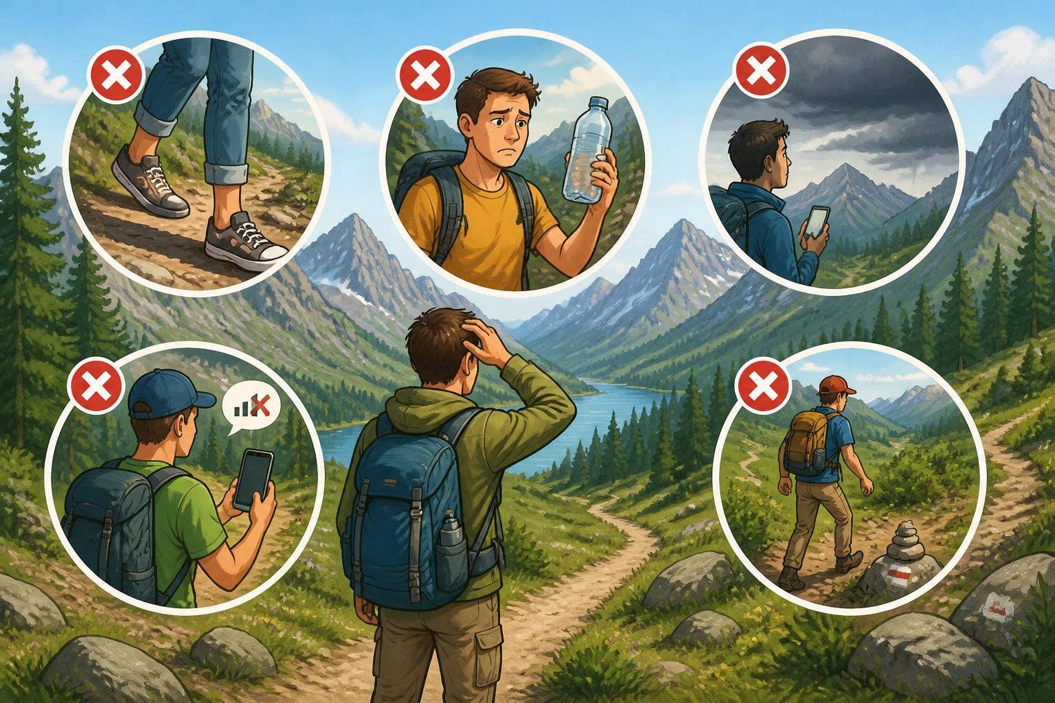 découvrez les erreurs courantes à éviter pour bien débuter la randonnée et profiter pleinement de vos aventures en pleine nature.