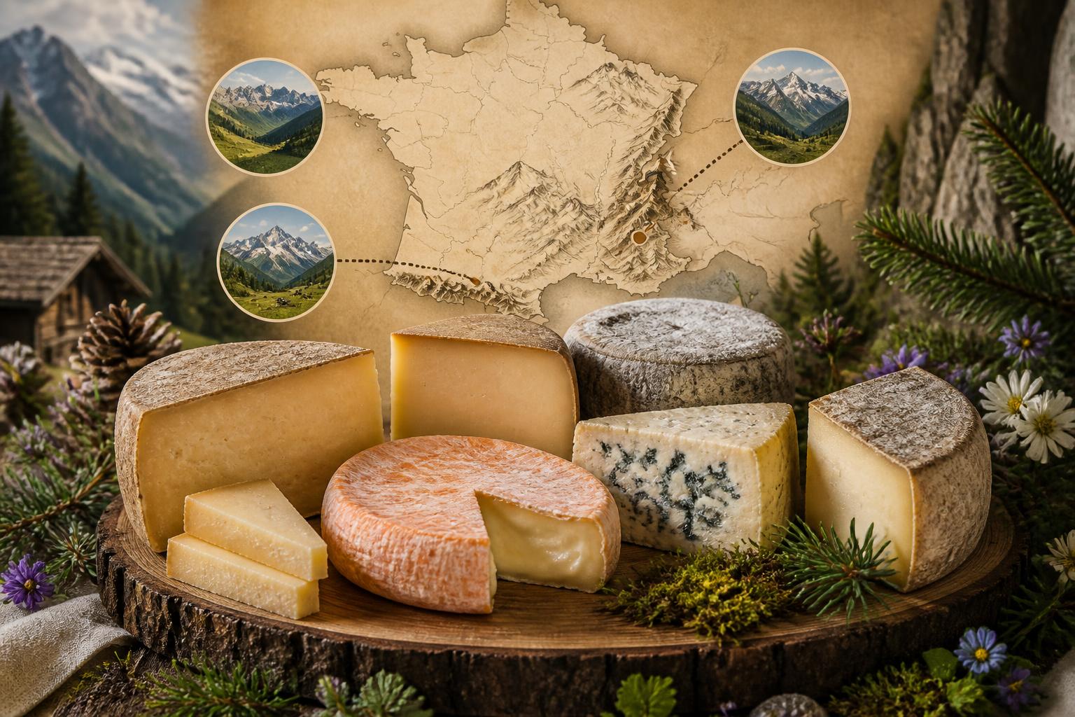 découvrez les délicieux fromages aop de montagne, leurs saveurs authentiques et leur savoir-faire traditionnel unique à travers nos sélections incontournables.