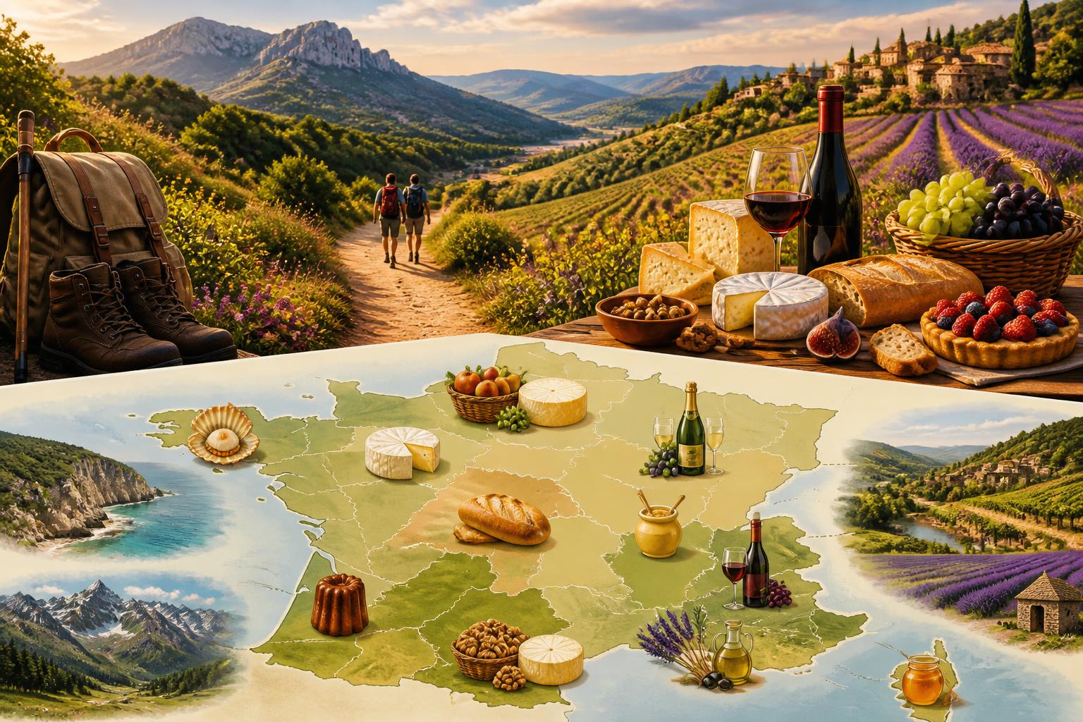 Les meilleures randonnées gourmandes en France découvrez les meilleures randonnées gourmandes en france alliant paysages superbes et saveurs locales pour une expérience inoubliable.