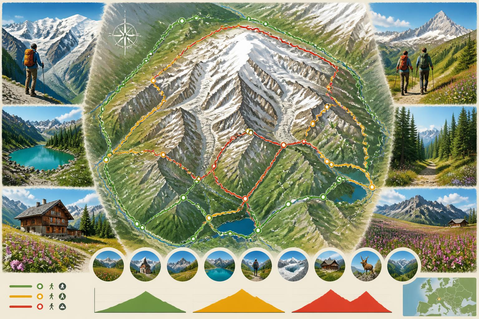 découvrez les plus belles randonnées autour du mont-blanc, des itinéraires incontournables pour admirer des paysages spectaculaires et vivre une aventure en pleine nature.