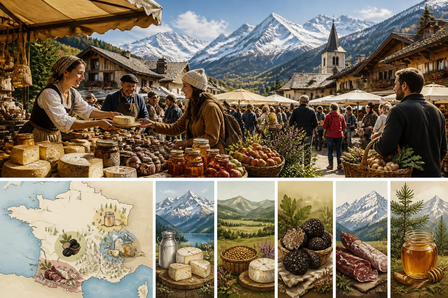 découvrez où trouver les marchés locaux en montagne en france pour savourer des produits frais et authentiques au cœur des paysages alpins.