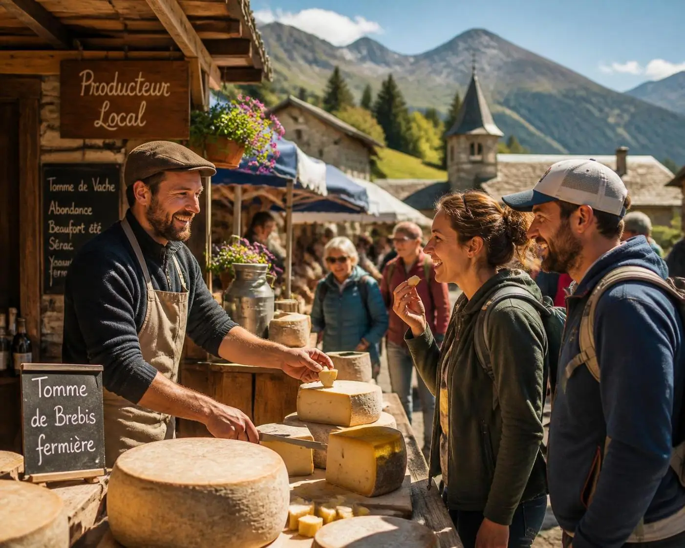 découvrez où trouver les marchés locaux en montagne à travers la france pour savourer des produits authentiques et rencontrer les producteurs de la région.