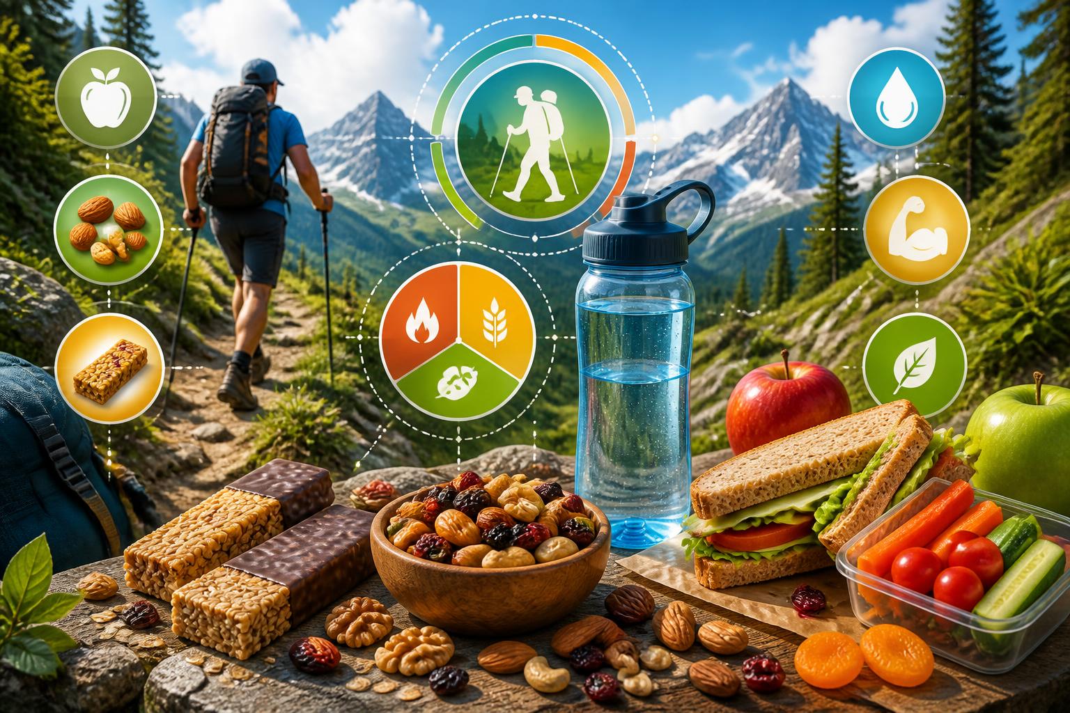 découvrez quoi manger en randonnée pour garder énergie et endurance, avec des conseils d'alimentation adaptés à vos besoins lors de vos aventures en plein air.