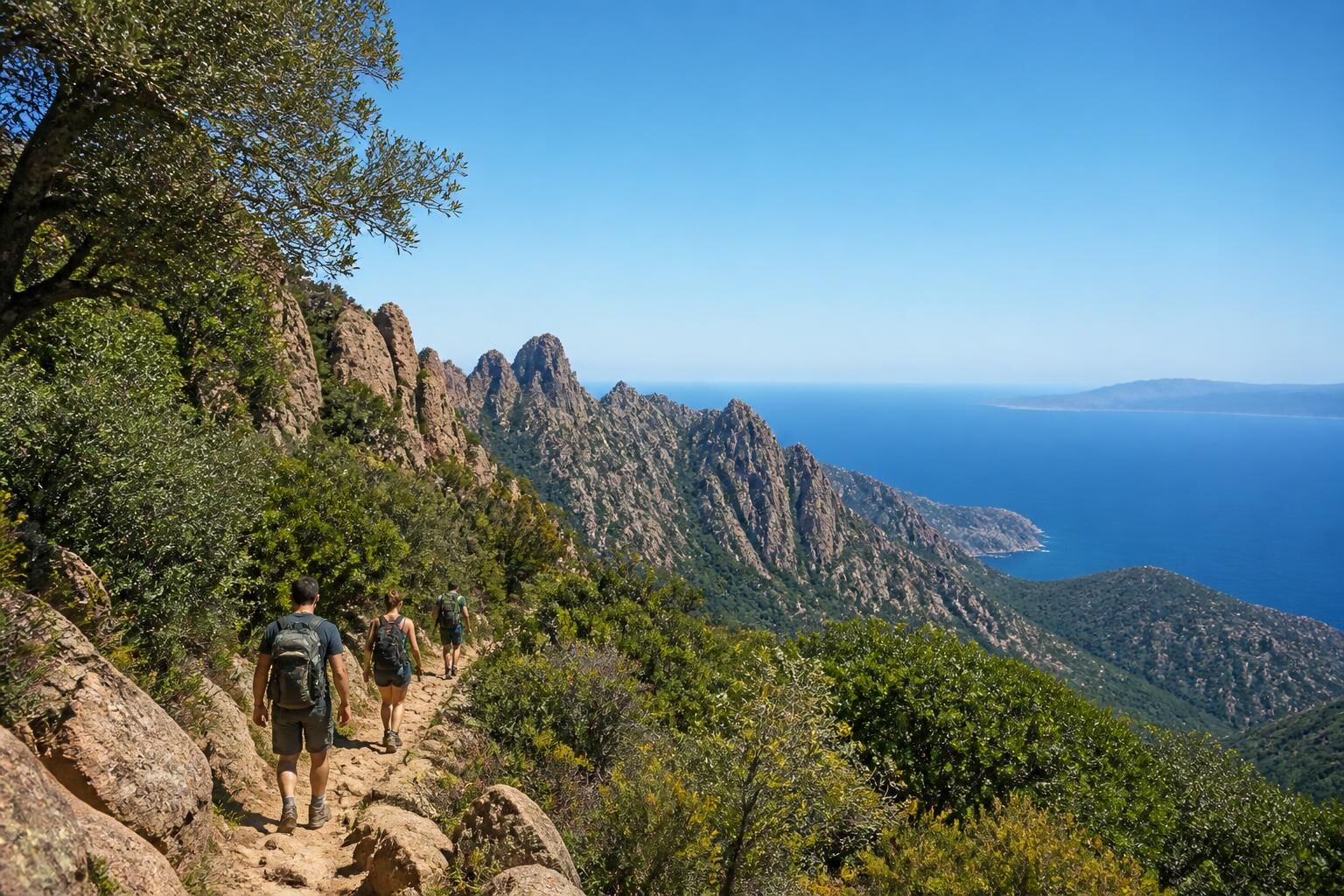 Découvrez les 20 sentiers de randonnée incontournables en Corse pour explorer ses paysages à couper le souffle, entre montagnes, plages et forêts.