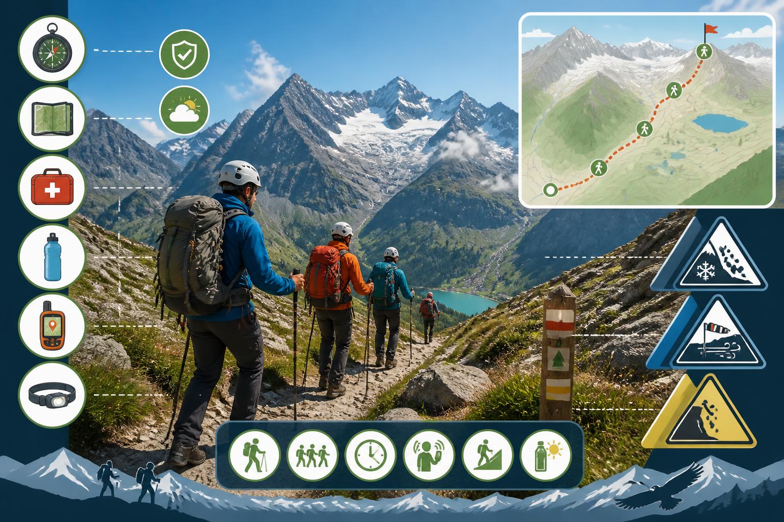 découvrez nos conseils essentiels de sécurité pour une randonnée en altitude réussie et sans danger, adaptés à tous les niveaux.