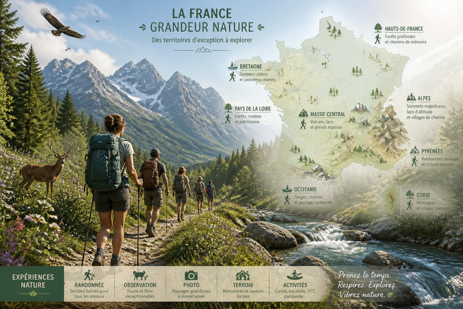 découvrez les meilleures randonnées et vivez des expériences nature inoubliables à travers la france, pour tous les niveaux et toutes les envies.