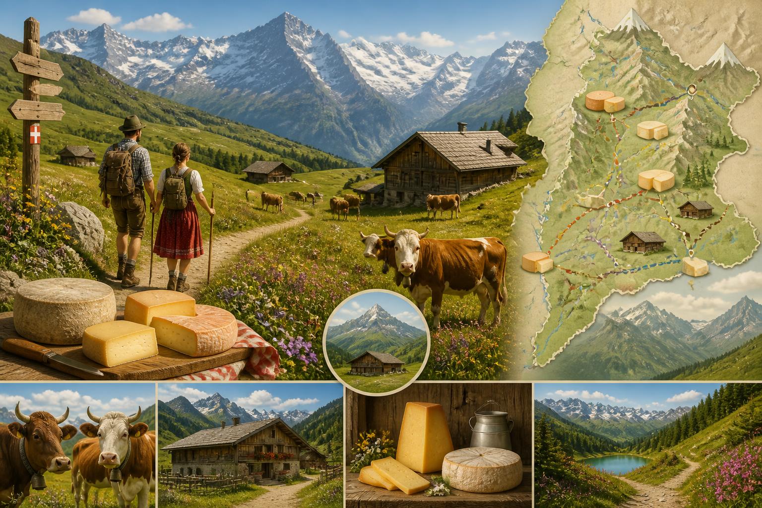 Randonnées autour des fromages de Savoie découvrez les magnifiques randonnées autour des fromages de savoie, alliant paysages alpins et dégustations savoureuses pour une expérience unique.