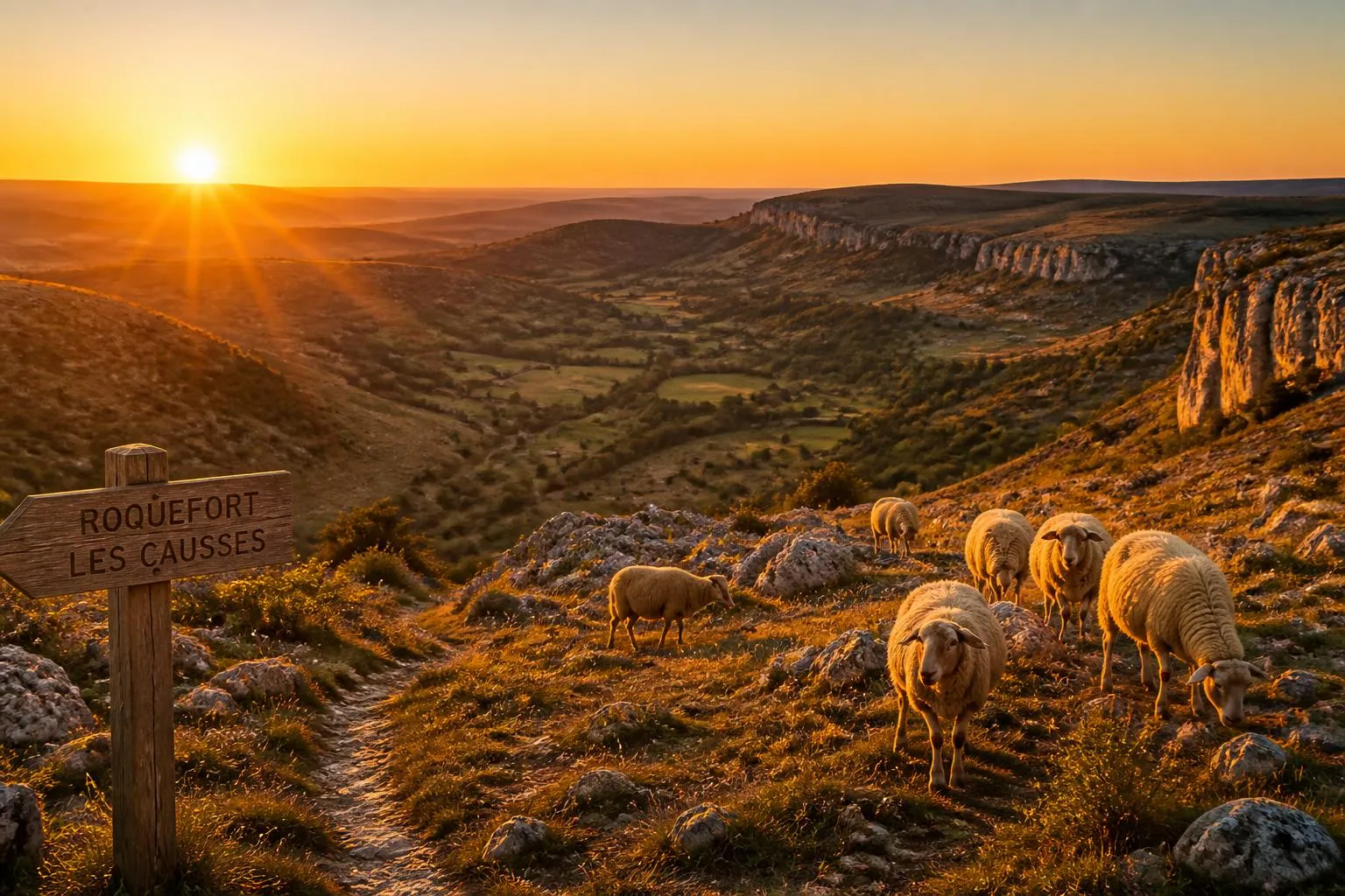 découvrez les meilleures randonnées autour du célèbre fromage roquefort et profitez de paysages pittoresques tout en explorant la région.