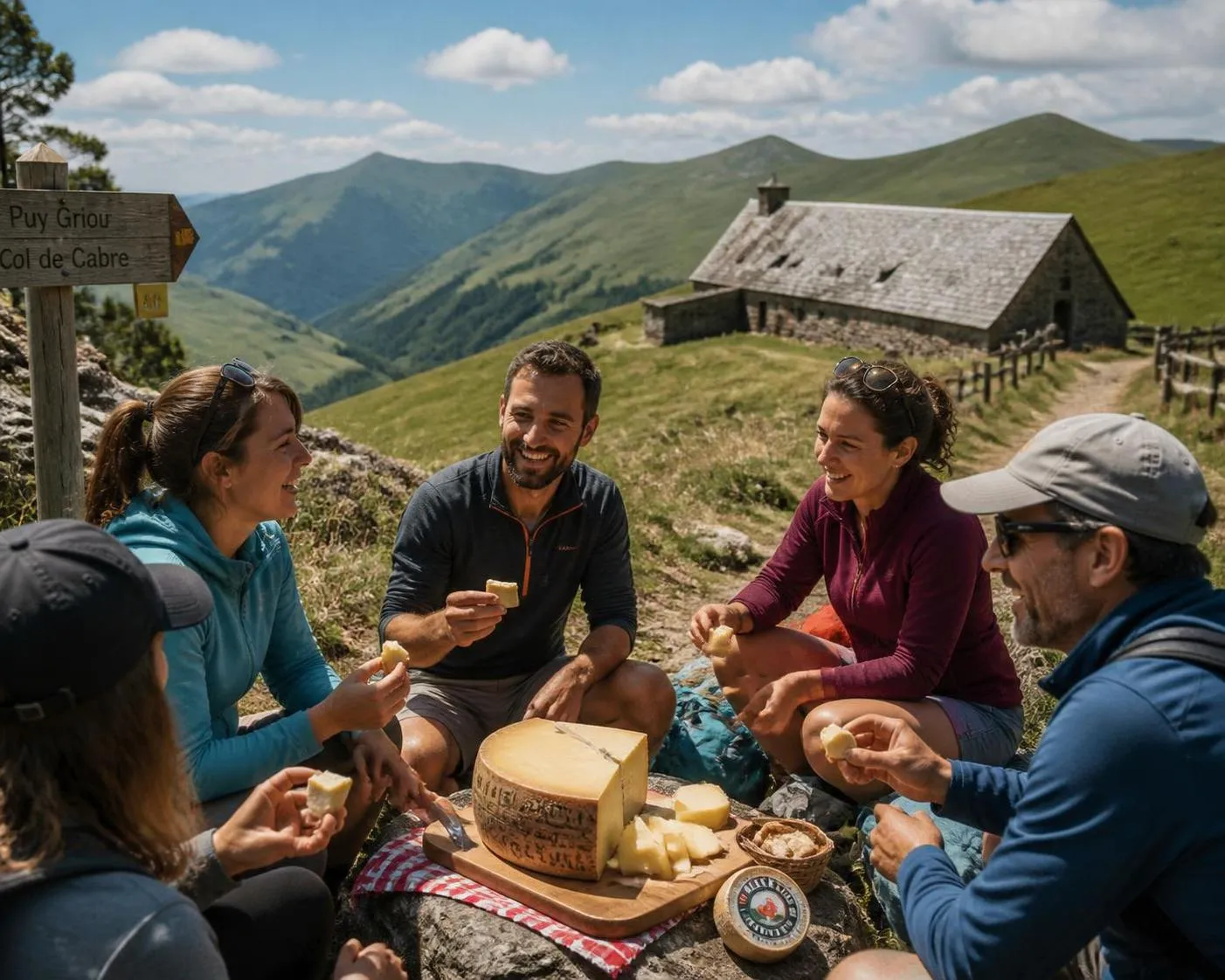 découvrez les randonnées pittoresques en auvergne et savourez les fromages authentiques comme le cantal et le salers. une expérience gourmande et nature inoubliable !