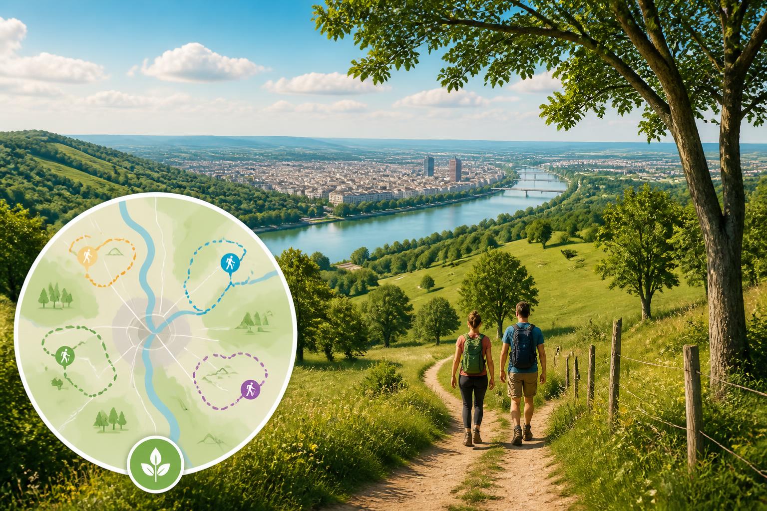 découvrez des randonnées faciles autour de lyon pour profiter de la nature en toute simplicité. idéales pour débutants et familles, ces balades offrent des paysages magnifiques à proximité de la ville.
