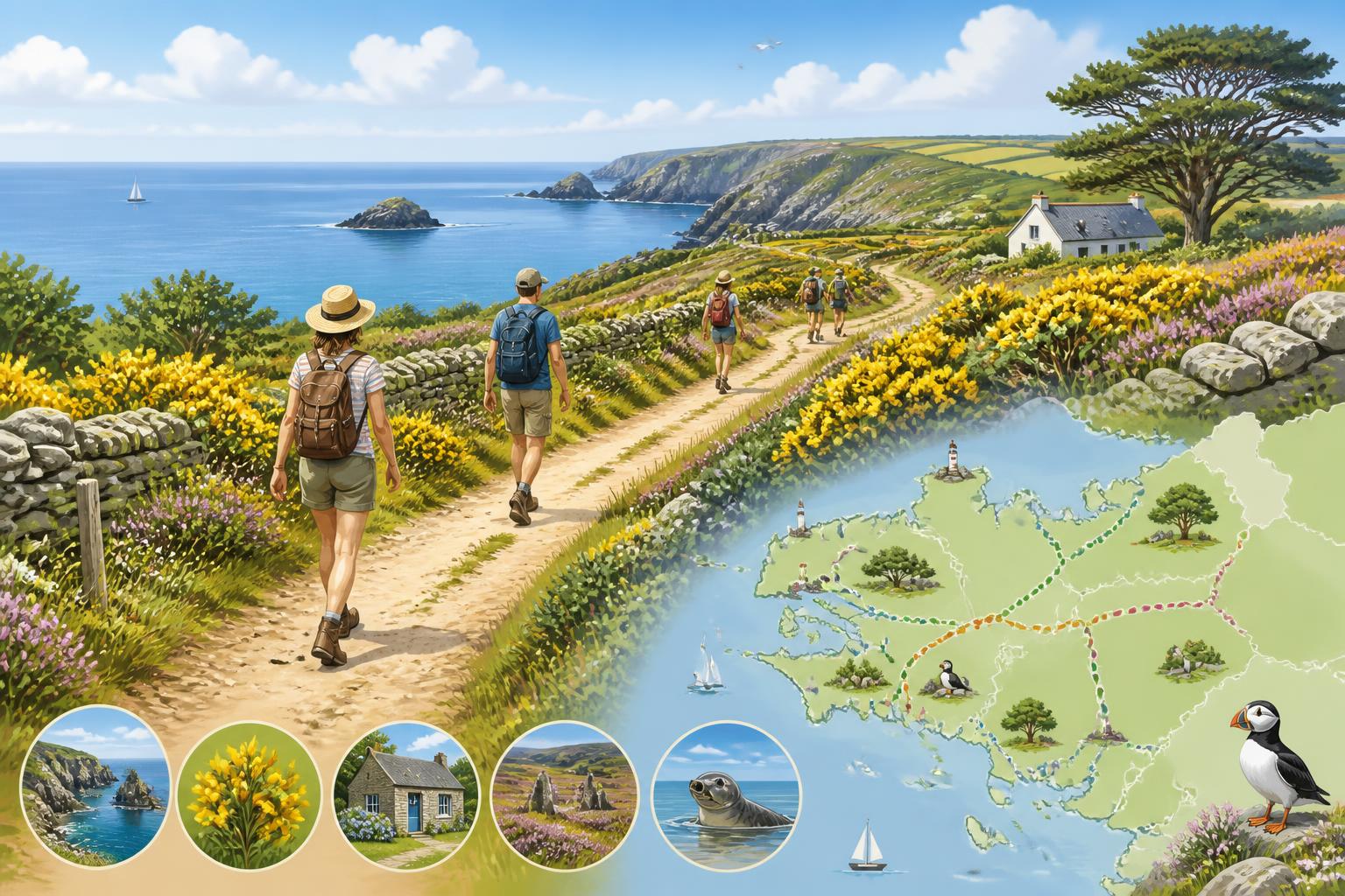 découvrez les meilleures randonnées faciles en bretagne, idéales pour tous les niveaux. profitez de paysages magnifiques et préparez-vous à explorer encore plus avec nos options d'expansion future.