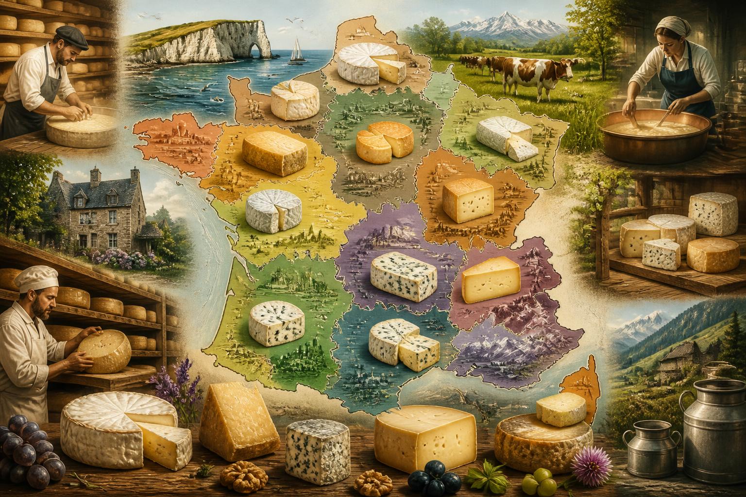 Terroir français : fromages, producteurs et spécialités locales découvrez le terroir français à travers ses fromages authentiques, les producteurs passionnés et les spécialités locales qui font la richesse de nos régions.