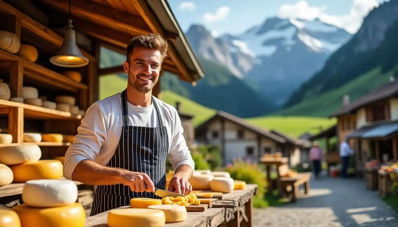 Explorez les saveurs authentiques des fromages du terroir français lors de randonnées inoubliables à travers des paysages pittoresques.