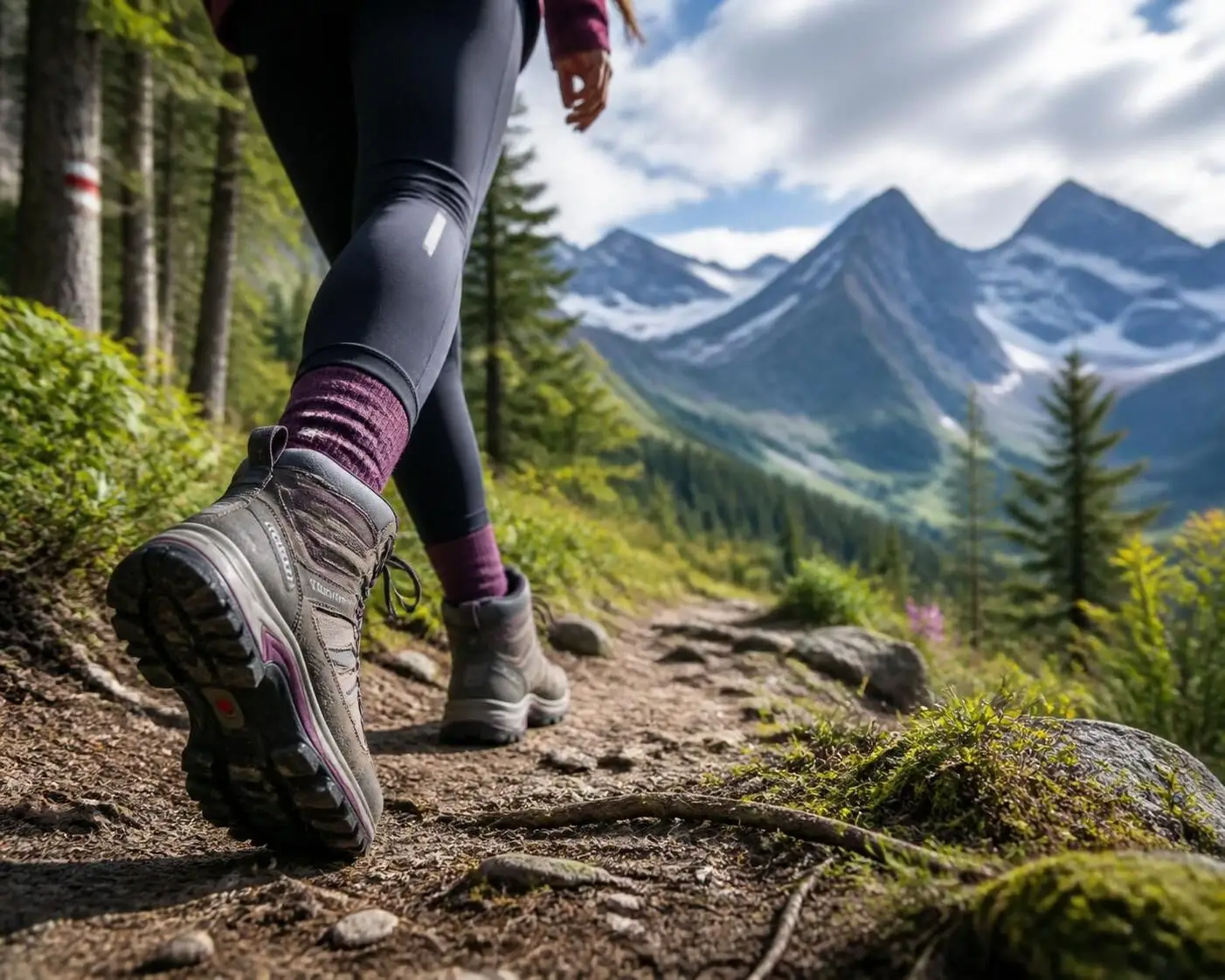 Découvrez notre sélection de chaussures de randonnée pour femme alliant confort, durabilité et performance pour toutes vos aventures en pleine nature.
