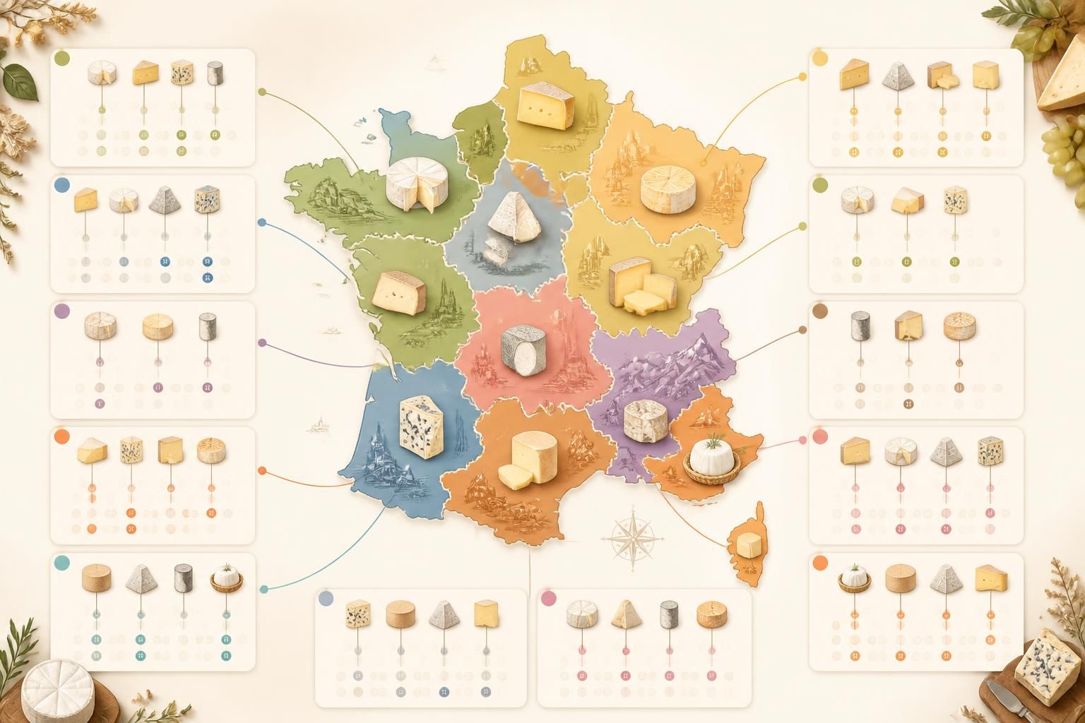découvrez le calendrier 2026 des foires aux fromages en france, région par région, pour savourer les meilleurs produits locaux et profiter des événements incontournables du terroir.
