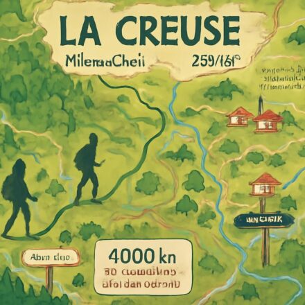 découvrez la creuse à pied avec 4000 km de sentiers cachés entre millevaches et guéret, pour des randonnées inoubliables au cœur de paysages préservés.
