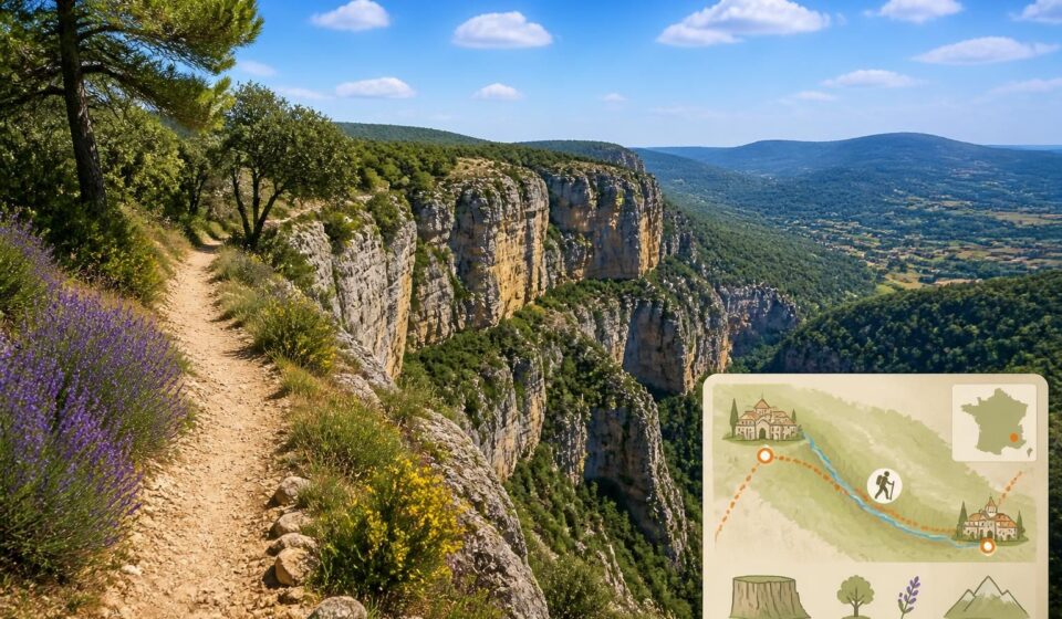 Les gorges de la Nesque en Provence : randonnée au bord du précipice entre Villes-sur-Auzon et Monieux découvrez les gorges de la nesque en provence, une randonnée spectaculaire au bord du précipice entre villes-sur-auzon et monieux, idéale pour les amateurs de paysages grandioses et de nature préservée.