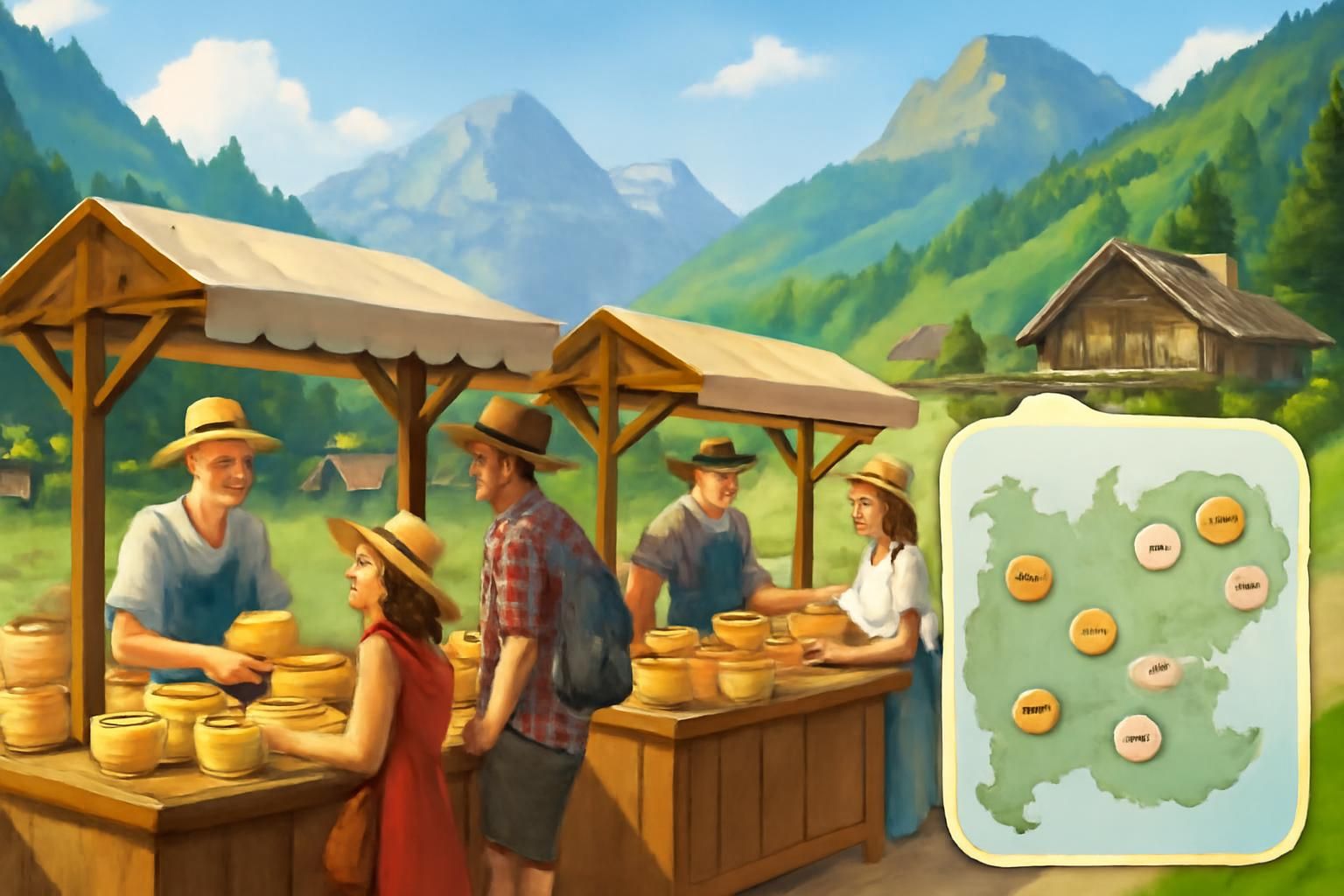 découvrez les plus beaux marchés de producteurs fromagers dans les alpes pour l'été 2026 et savourez des spécialités authentiques au cœur des montagnes.