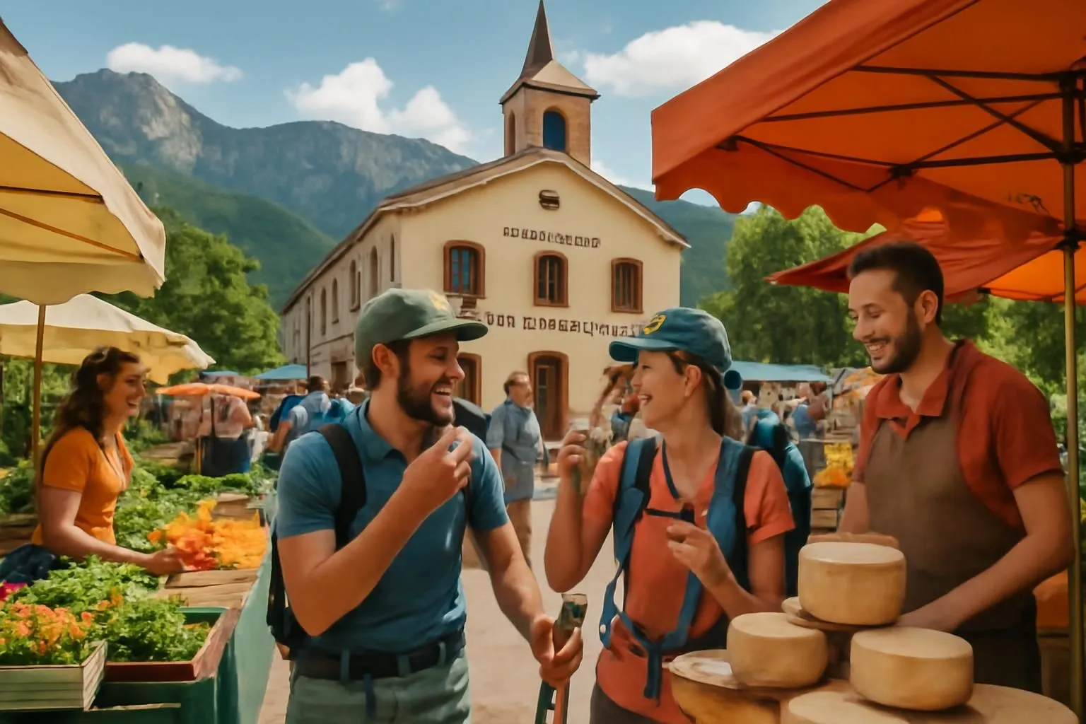 découvrez le marché paysan du vercors, le rendez-vous incontournable des randonneurs gourmands pour des produits locaux frais et authentiques au cœur de la nature.