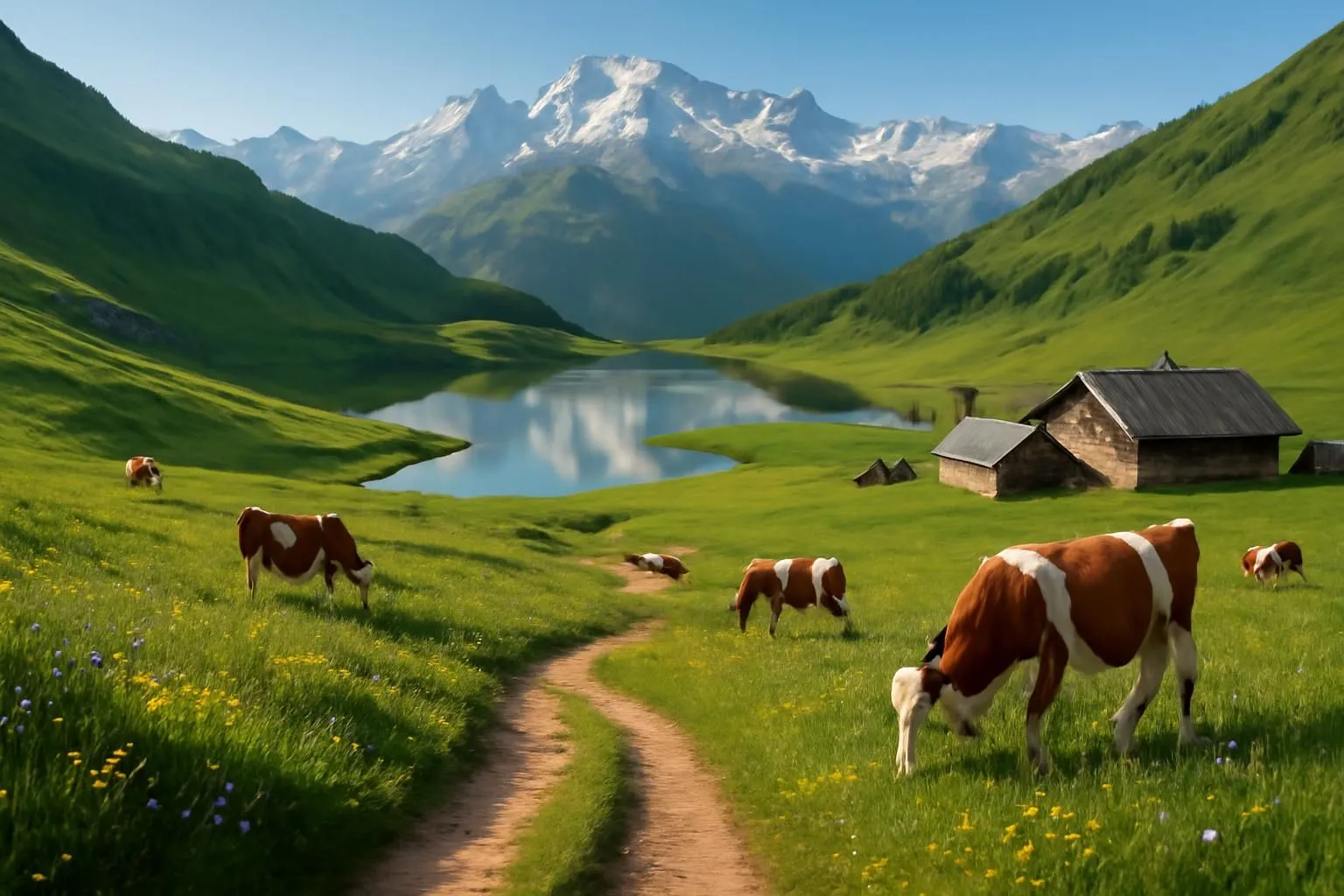 découvrez la randonnée dans le beaufortain, entre lacs alpins, alpages verdoyants et dégustation du célèbre beaufort aop, au cœur des paysages authentiques de la savoie.