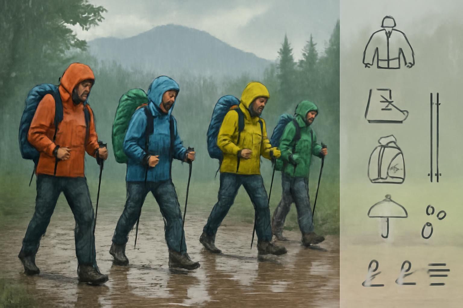 Brantôme et le Périgord Vert à pied : balades au fil de la Dronne et terroir local découvrez comment randonner sous la pluie sans annuler votre sortie grâce à notre guide complet d'équipement adapté et de conseils pratiques pour rester au sec et en sécurité.