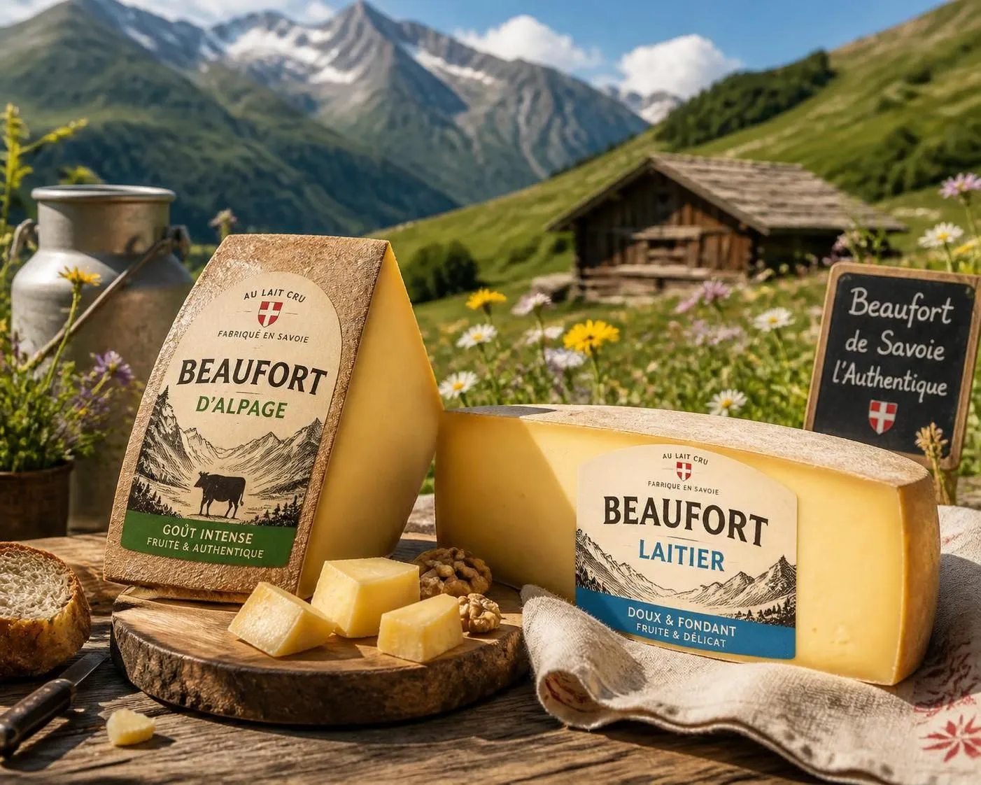 découvrez les différences de goût entre le beaufort d'alpage et le beaufort laitier, et apprenez à les reconnaître facilement lors de vos achats en magasin.