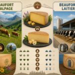 découvrez les différences de goût entre le beaufort d'alpage et le beaufort laitier, et apprenez à les reconnaître facilement en magasin pour choisir le fromage qui vous convient.