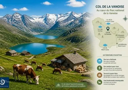 découvrez le col de la vanoise, un lieu magique entre lacs alpins scintillants et fromages d'alpage traditionnels, au cœur du plus grand parc national de france.