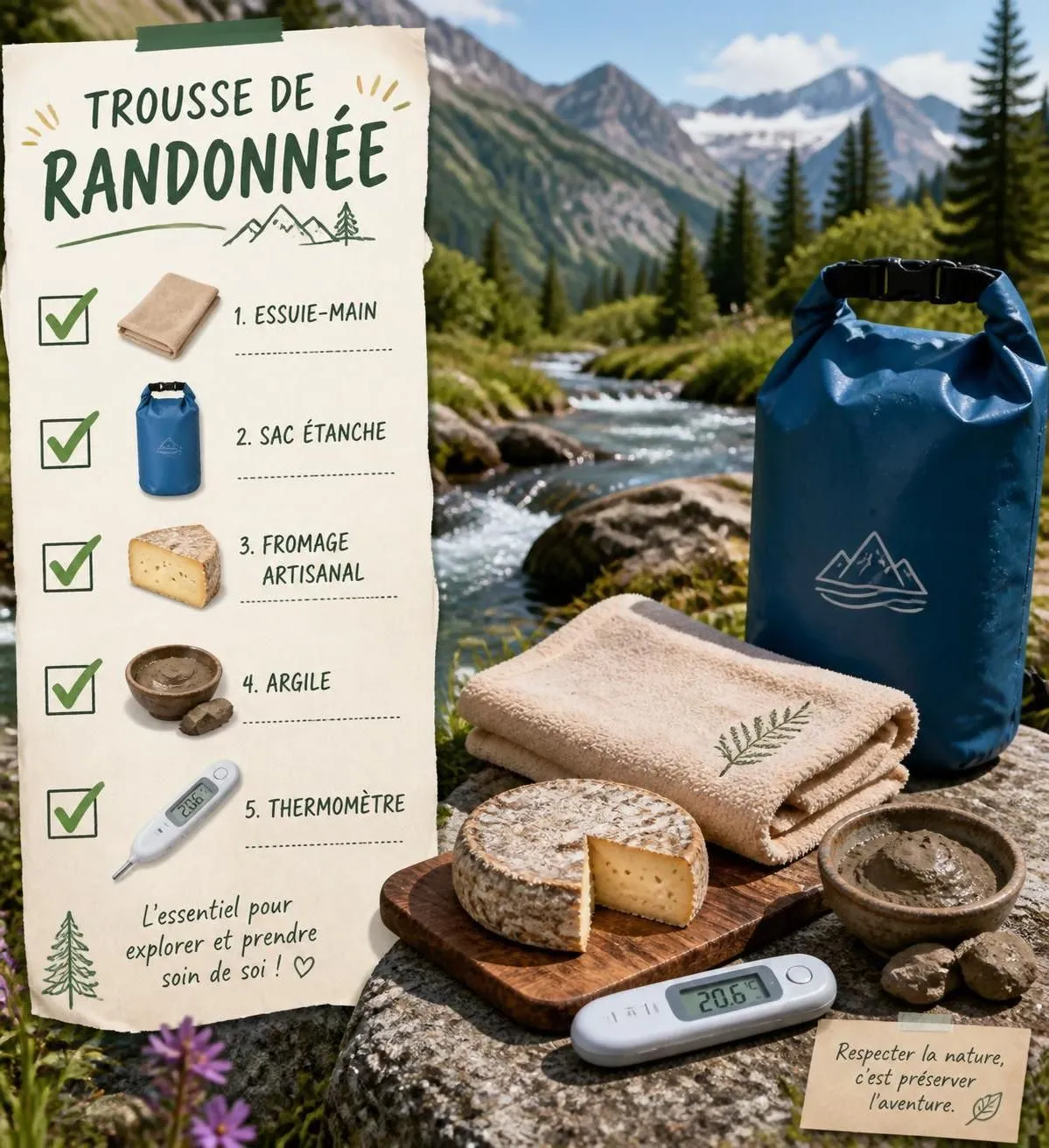 découvrez comment conserver facilement vos fromages de producteur rapportés de randonnée grâce à notre méthode maison simple et efficace pour préserver fraîcheur et saveurs.