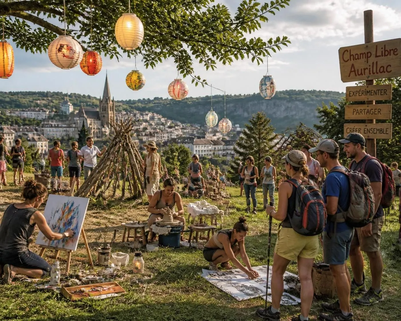 découvrez le festival d'aurillac 2026, un événement unique mêlant arts de rue et saveurs du cantal. plongez dans l'ambiance festive à travers le regard des randonneurs qui vivent cette célébration authentique au cœur de la nature.