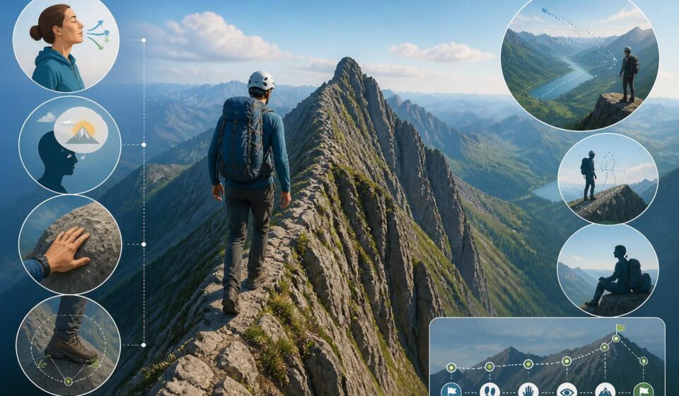 découvrez des techniques et exercices concrets pour surmonter la peur du vide en montagne et progresser en toute confiance sur les crêtes aériennes.