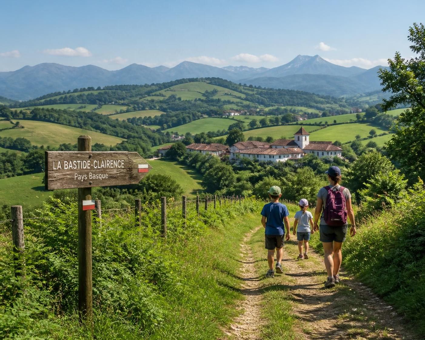 découvrez la bastide-clairence, village-marché authentique du pays basque, situé entre bayonne et les collines, réputé pour ses producteurs fromagers locaux et son ambiance traditionnelle.