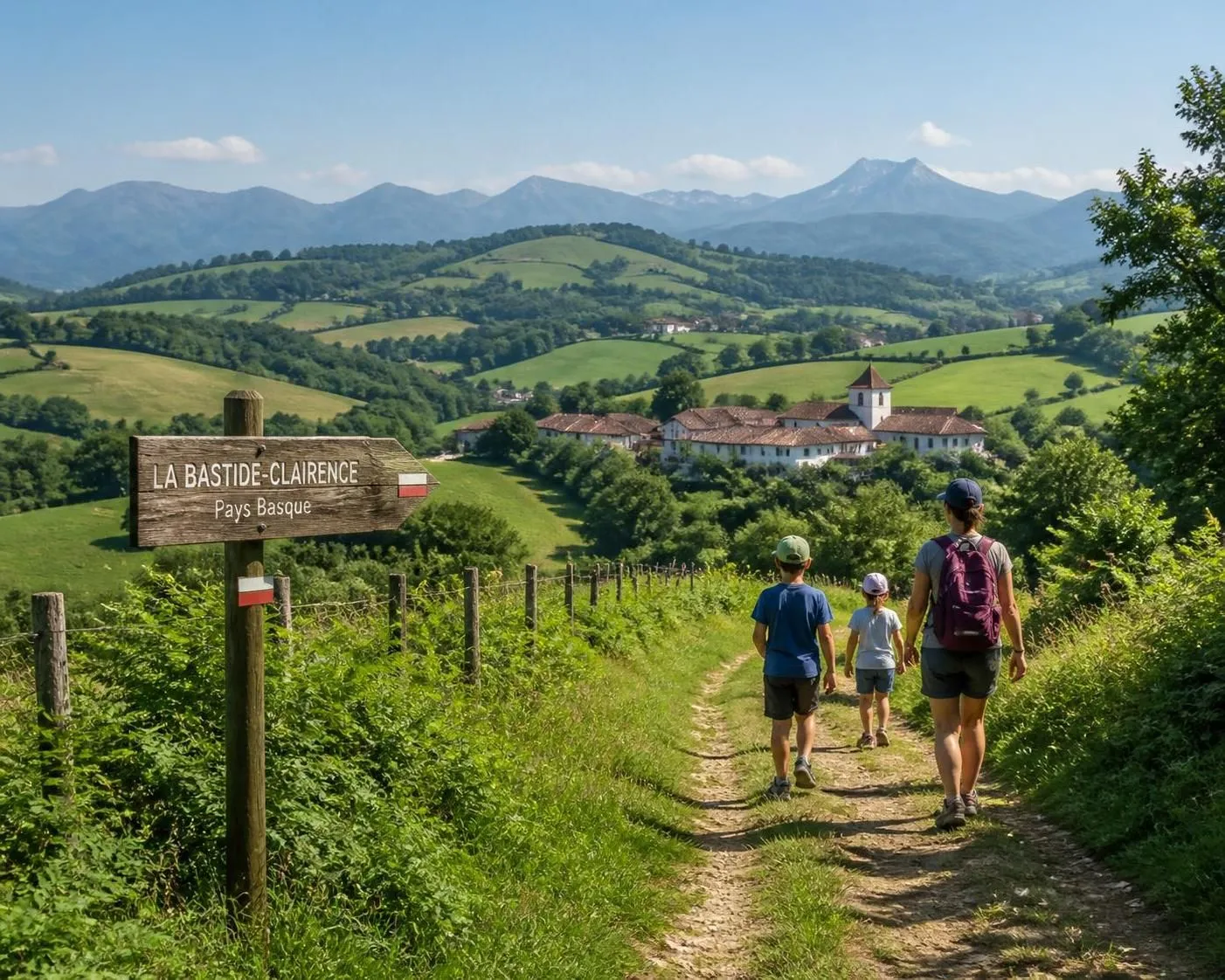 découvrez la bastide-clairence, village-marché authentique du pays basque, situé entre bayonne et les collines, réputé pour ses producteurs fromagers locaux et son ambiance traditionnelle.