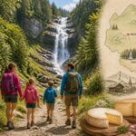 découvrez la cascade du dard à megève, une randonnée familiale incontournable en haute-savoie, et savourez les délicieux fromages authentiques du pays du mont-blanc.