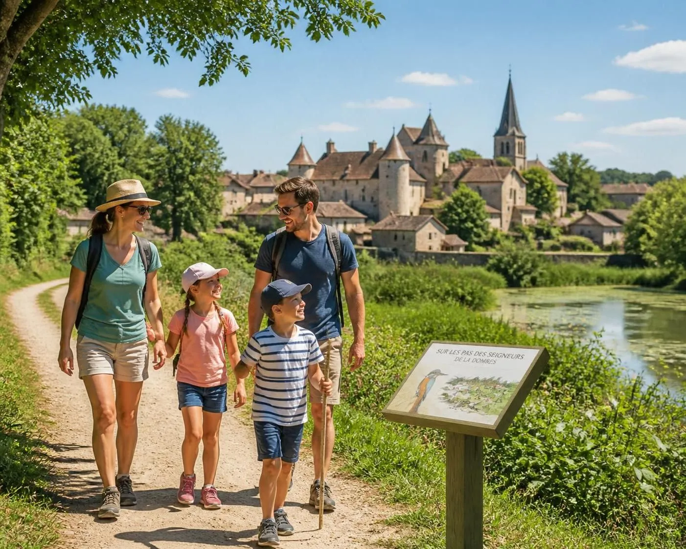 découvrez la dombes et la bresse à pied en explorant leurs étangs, en observant les oiseaux et en dégustant les spécialités bressiennes tout au long des sentiers pittoresques.