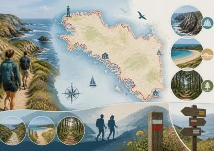 découvrez la randonnée côtière en france et explorez les spécificités des sentiers du littoral, du célèbre gr34 aux charmants sentiers des douaniers, pour des aventures nature inoubliables.
