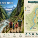 découvrez les gorges des tines à sixt-fer-à-cheval, une randonnée familiale unique à travers les falaises sculptées par la rivière giffre, idéale pour petits et grands.