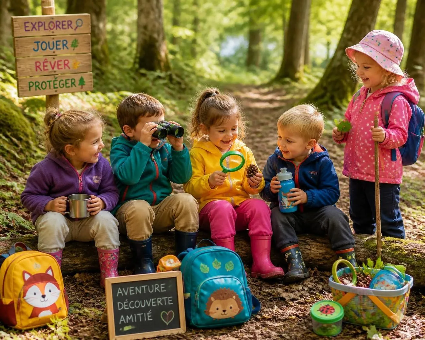 découvrez nos conseils pour une randonnée réussie avec des enfants de moins de 5 ans : choisissez un portage adapté, des distances raisonnables et un rythme confortable pour les tout-petits.