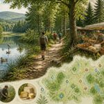 découvrez les randonnées en morvan, bourgogne : explorez les forêts verdoyantes, les étangs paisibles et rencontrez les producteurs locaux du parc naturel régional.