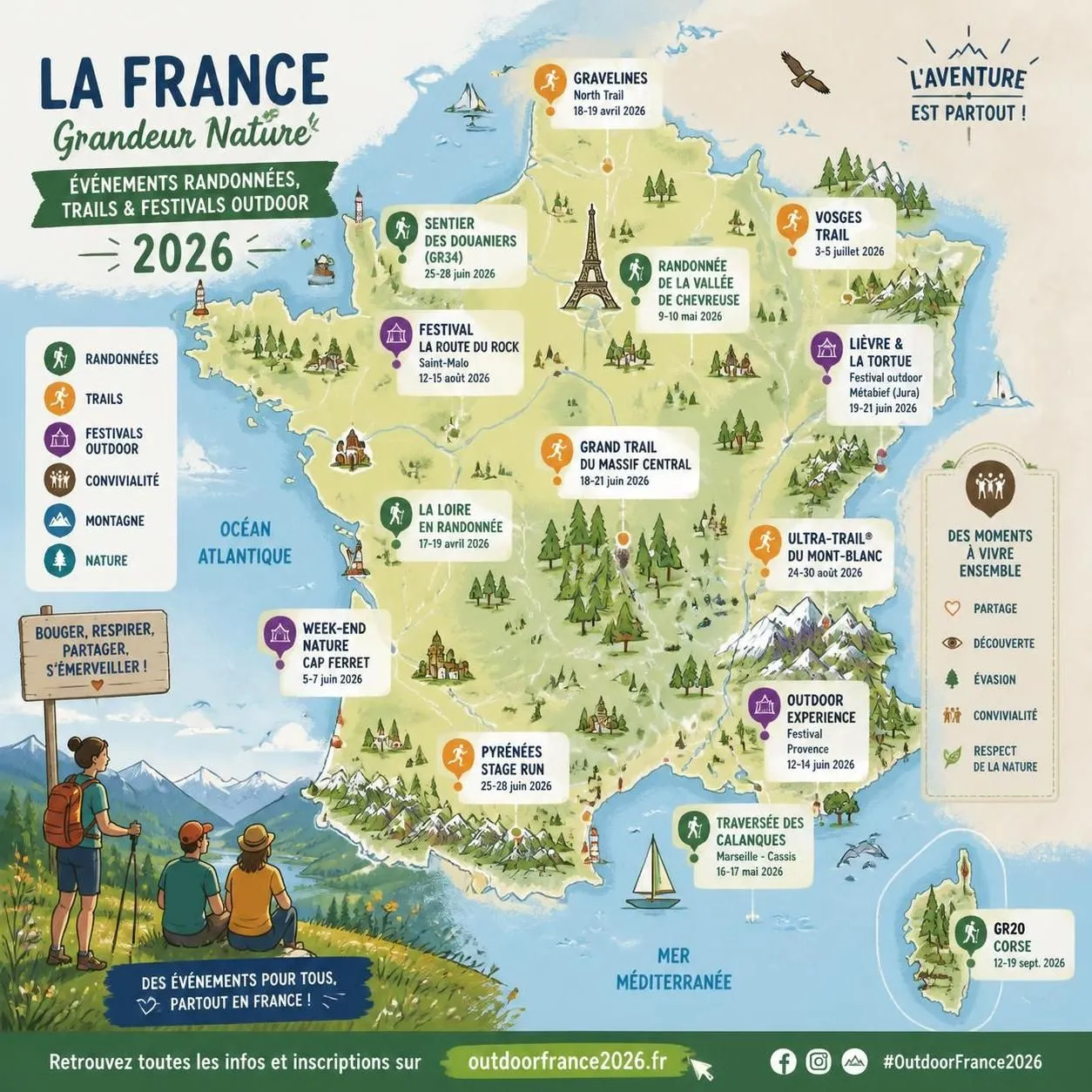 découvrez la semaine de la randonnée 2026 en france : participez aux événements, trails solidaires et sorties nature pour vivre des aventures inoubliables en plein air.