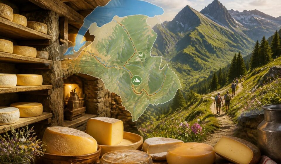 découvrez l'abondance aop de haute-savoie, explorez les caves traditionnelles entre thonon et morzine, et profitez des magnifiques randonnées dans le massif du chablais.