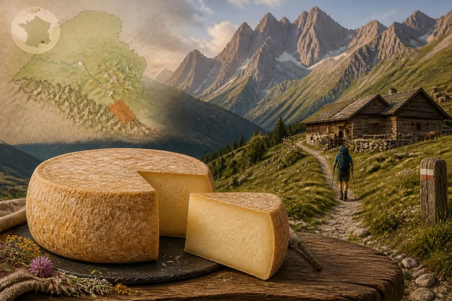 découvrez le bethmale des pyrénées ariégeoises, un fromage à pâte pressée du couserans, rare et apprécié des randonneurs du gr10 pour son goût authentique et sa tradition locale.
