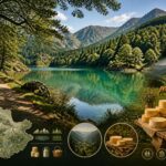 découvrez le lac de braguessou en ariège, une balade secrète du pays d'olmes, et savourez les fromages authentiques de la vallée du touyre.